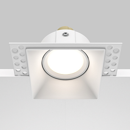 Светильник встраиваемый Maytoni Dot DL042-01-SQ-W