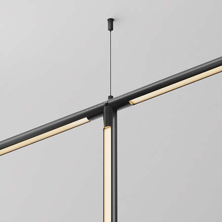 T-образный плоский коннектор для системы без ввода питания Maytoni Shelf CA015TC-B T-образный плоский коннектор для системы без ввода питания Maytoni Shelf CA015TC-B