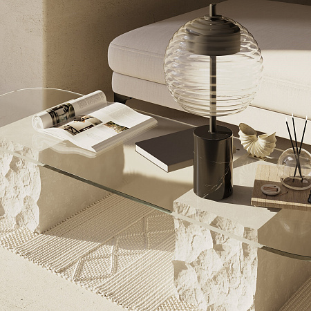 Настольная светодиодная лампа Maytoni Rueca P060TL-L12BK