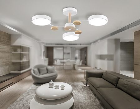 Люстра потолочная светодиодная Ambrella light FL4855