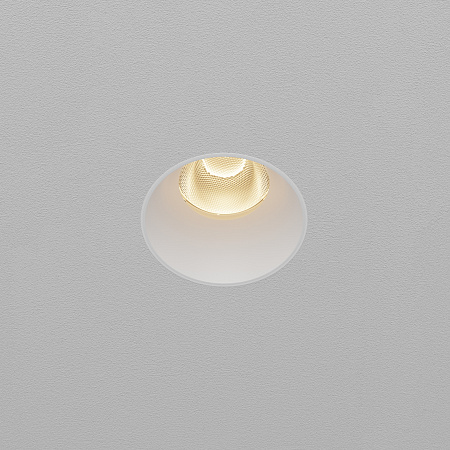 Светильник встраиваемый светодиодный Maytoni Dip DL124-10W-3K-TRS-W