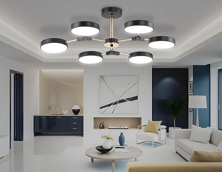 Люстра потолочная светодиодная Ambrella light FL516334