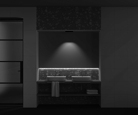 Трековый магнитный однофазный светодиодный светильник Maytoni Radity TR082-1-12W3K-M-B