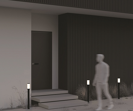 Уличный ландшафтный светильник Maytoni Rib O502FL-01B1