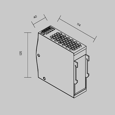 Блок питания 24В 120W Maytoni Led Strip 821012