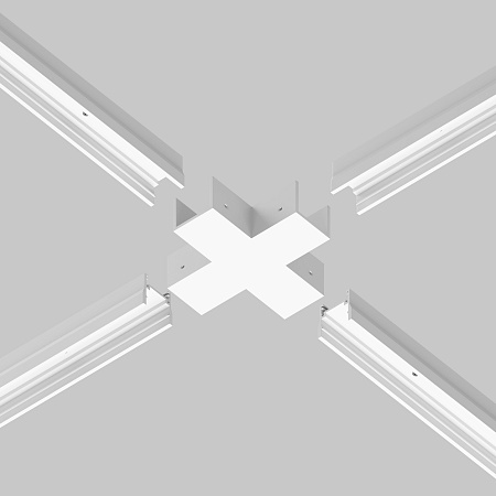 Коннектор X-образный для профиля Maytoni Elasity IP O-TR001-CC-W