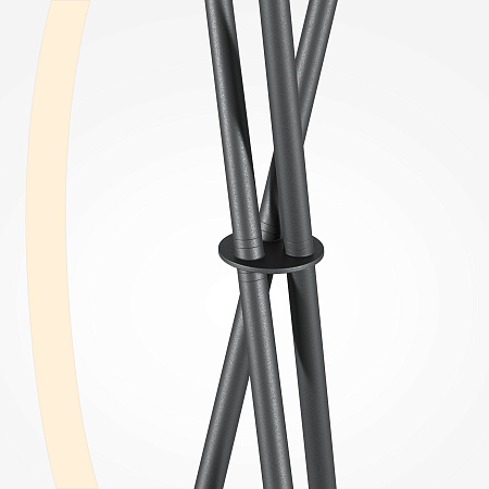 Торшер светодиодный Maytoni Crochet MOD369FL-L36B3K Торшер светодиодный Maytoni Crochet MOD369FL-L36B3K