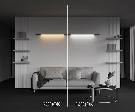 Трековый штанговый светодиодный светильник Maytoni Axity Basis C100CL-L1000-24W3-6K-BS Трековый штанговый светодиодный светильник Maytoni Axity Basis C100CL-L1000-24W3-6K-BS