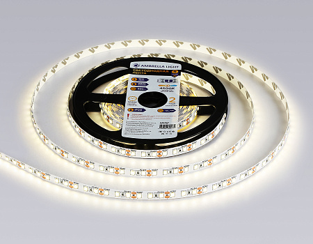 Светодиодная лента GS1102 2835 120Led 9.6W 12V IP20 4500K GS GS1102