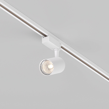 Трековый однофазный светодиодный светильник Maytoni Unity Vuoro TR003-1-10W3K-M-W