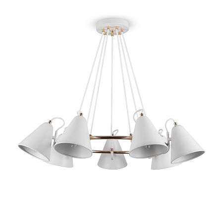 Люстра подвесная Freya Falke FR8001PL-07WG Люстра подвесная Freya Falke FR8001PL-07WG