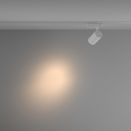 Трековый трехфазный светодиодный светильник Maytoni Trinity Vuoro TR029-3-20W3K-S-W Трековый трехфазный светодиодный светильник Maytoni Trinity Vuoro TR029-3-20W3K-S-W