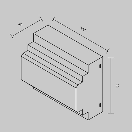 Блок питания 24В 150W Maytoni Led Strip 821018 Блок питания 24В 150W Maytoni Led Strip 821018