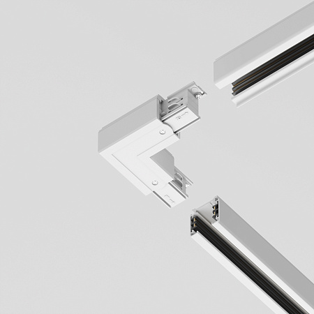 Коннектор L-образный правый для 3-фазного шинопровода Maytoni Trinity Accessorises TRA005CL-31W-R