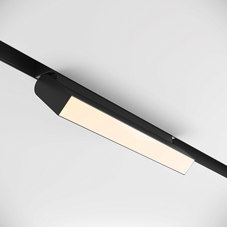 Трековый магнитный однофазный светодиодный светильник Maytoni Basis Rot Gravity TR075-2-20W3K-B