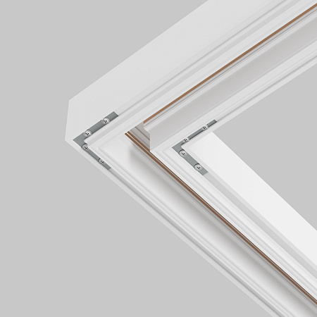 Комплект угловых соединителей для демпферного шинопровода, 4 шт Maytoni Exility TRA034D-CL-42S