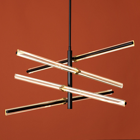 Люстра на штанге светодиодная Freya Brilliance FR5557PL-L22B