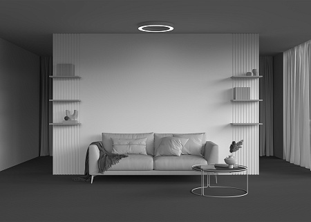 Светильник потолочный светодиодный Maytoni Lua C093CL-45W3K-W