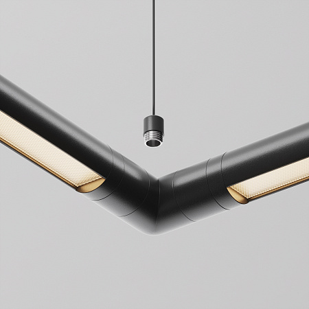 Тросовый подвес 1000мм для системы Maytoni Shelf CA028SW-L1000-B Тросовый подвес 1000мм для системы Maytoni Shelf CA028SW-L1000-B