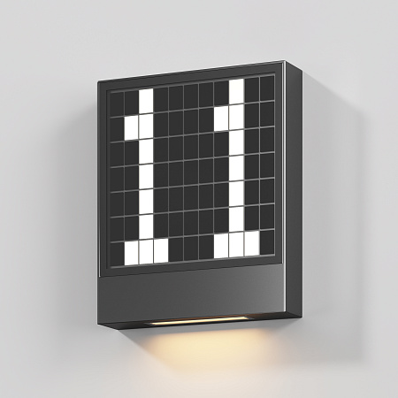 Уличный настенный светодиодный светильник Maytoni Anri O475WL-L10GF3K