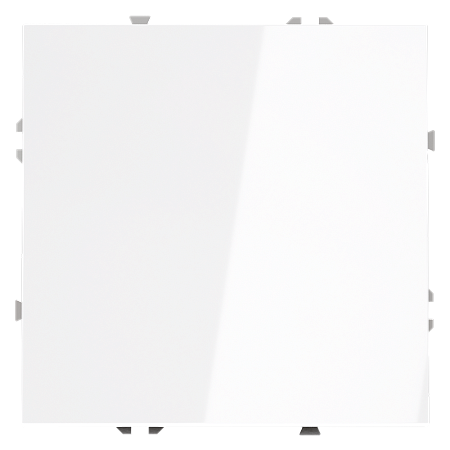 Выключатель встраиваемый VOLTUM S70 одноклавишный (белый глянцевый) VLS010101