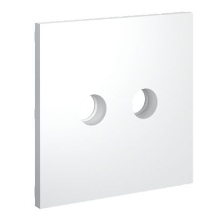 Накладка для розетки телевизионной оконечной TV+SAT Voltum S70 (белый матовый) VLS001602