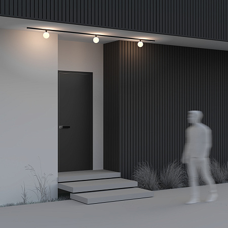 Уличный трековый светодиодный светильник Maytoni Elasity IP Luna O-TR01-1-S-9WB3K