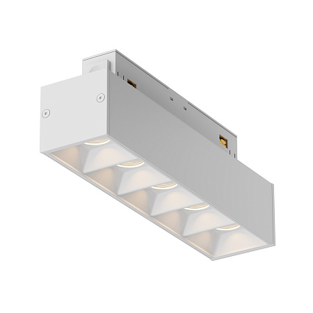 Трековый светильник для магнитного шинопровода Maytoni Gravity Points TR014-2-10W3K-W Трековый светильник для магнитного шинопровода Maytoni Gravity Points TR014-2-10W3K-W