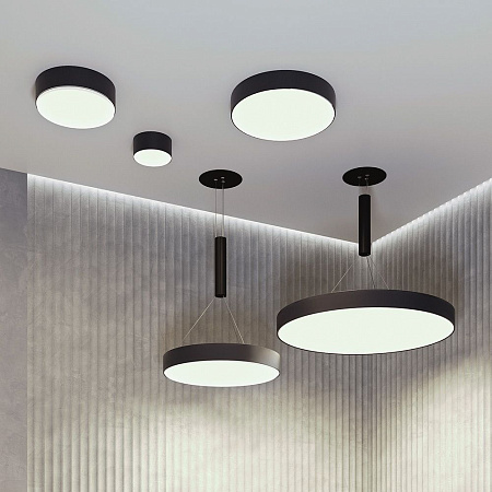 Потолочный светодиодный светильник Maytoni Zon C067CL-L12B4K Потолочный светодиодный светильник Maytoni Zon C067CL-L12B4K