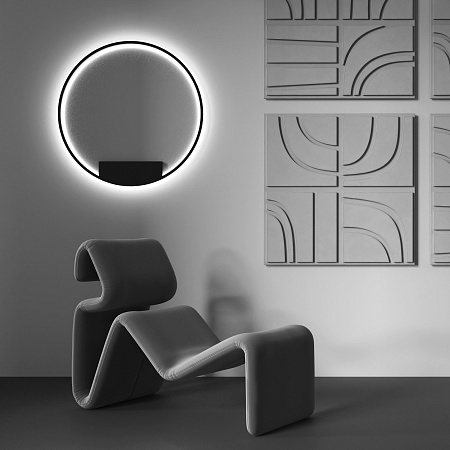 Светильник настенный светодиодный Maytoni Rim MOD058WL-L50BK Светильник настенный светодиодный Maytoni Rim MOD058WL-L50BK