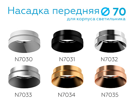 Насадка передняя для корпуса светильника DIY Spot N7030