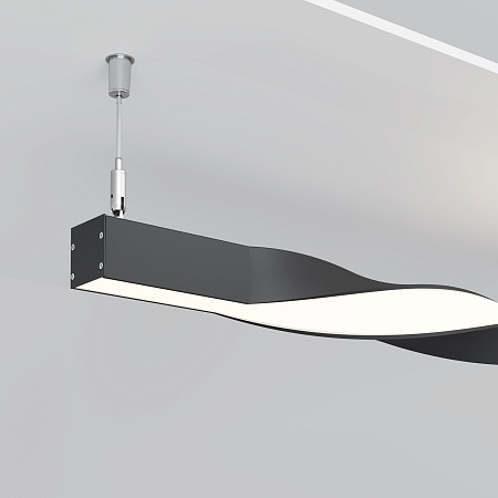 Радиусный профиль 35x35 Twist 180° Maytoni ALM-3535R-B-T-180°-0.5M