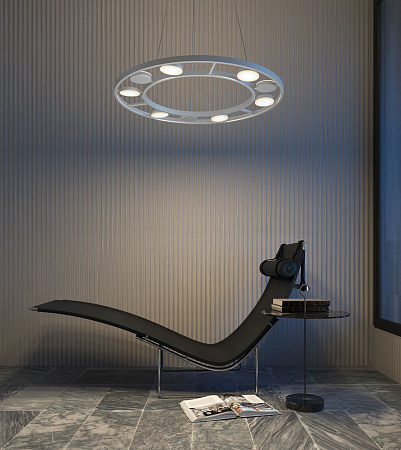 Подвесной светодиодный светильник Maytoni Fad MOD070PL-L63W3K