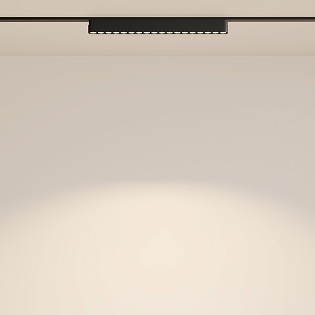 Трековый однофазный магнитный светодиодный светильник Maytoni Radity Points TR082-1-18W3K-M-B