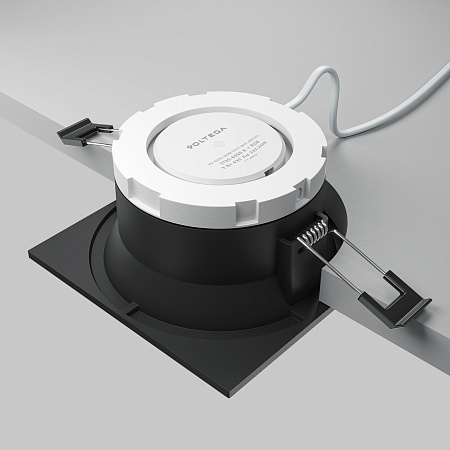 Светильник встраиваемый Maytoni Share DL126-GX53-SQ-B