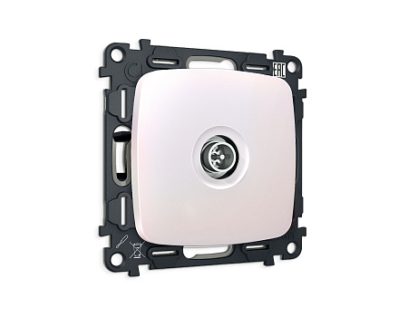 Комплект механизма TV розетки оконечной экранированной 5-1000MHz 3dB Omega MO213005