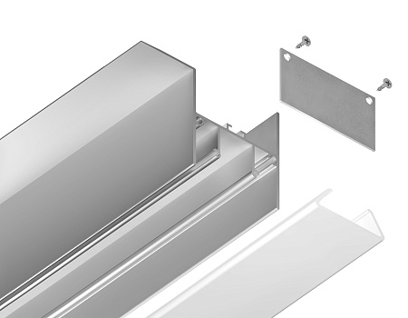 Профиль под натяжной потолок для ленты ILLUMINATION GP4050AL