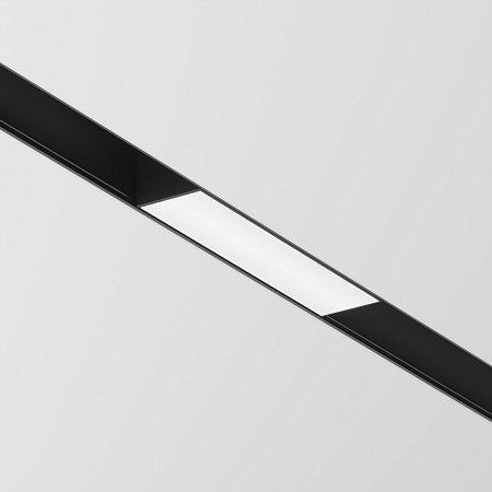 Трековый магнитный однофазный светодиодный светильник Maytoni Basis Gravity TR074-2-7W4K-B