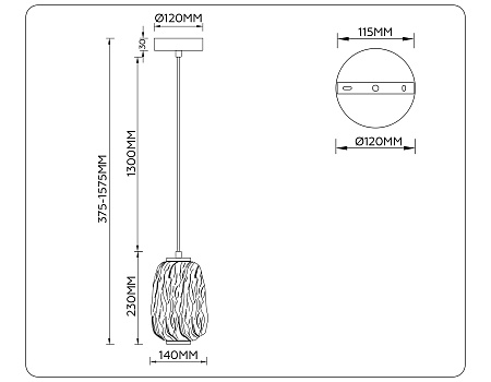 Светильник подвесной светодиодный High light LH30101 Светильник подвесной светодиодный High light LH30101