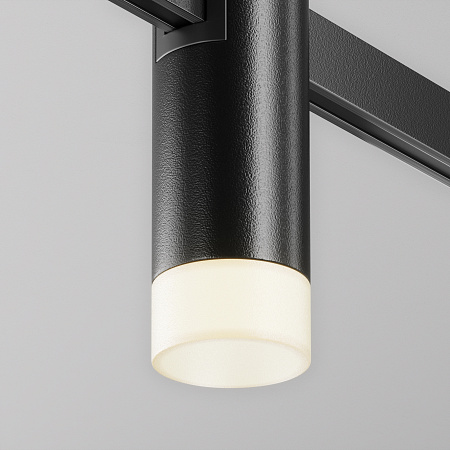 Трековый магнитный светодиодный светильник  Maytoni Flarity Skim TR145-1-3W3K-W-B