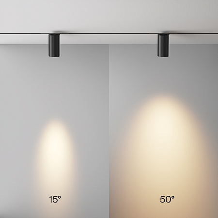 Трековый магнитный светодиодный светильник Maytoni Exility X Focus Led TR243-18W3K-B