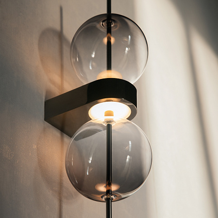 Светильник настенный светодиодный Maytoni Double Moon MOD478WL-L8B3K Светильник настенный светодиодный Maytoni Double Moon MOD478WL-L8B3K