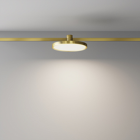 Трековый однофазный светодиодный светильник Maytoni Flarity Plato TR153-1-10W4K-BS