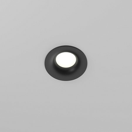 Светильник встраиваемый Maytoni Slim DL027-GU10-B