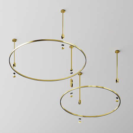 Шинопровод магнитный Maytoni Flarity TRX154-R-D800-BS Шинопровод магнитный Maytoni Flarity TRX154-R-D800-BS