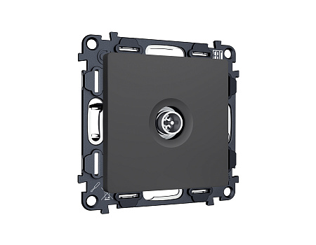 Комплект механизма TV розетки оконечной экранированной 5-1000MHz 3dB Ambrella Volt Alfa MA913005