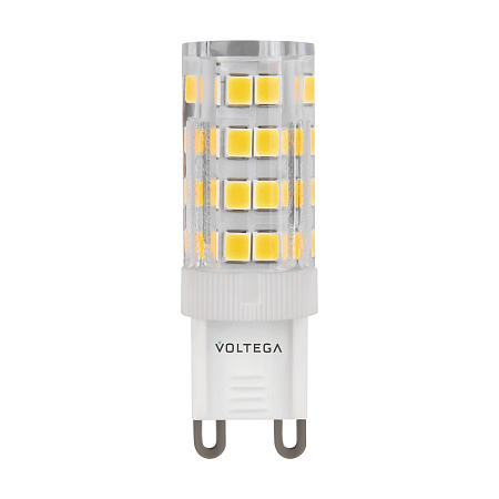 Лампа светодиодная G9 5W, 460 Lm, 3000K, 220V IP20 Voltega Capsule G9 7185