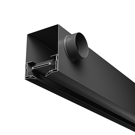 Диффузор с отражателем, линейный, для натяжного потолка, черный, КСД тип 1 Maytoni Aero ARO-LD-SC-000001 Диффузор с отражателем, линейный, для натяжного потолка, черный, КСД тип 1 Maytoni Aero ARO-LD-SC-000001