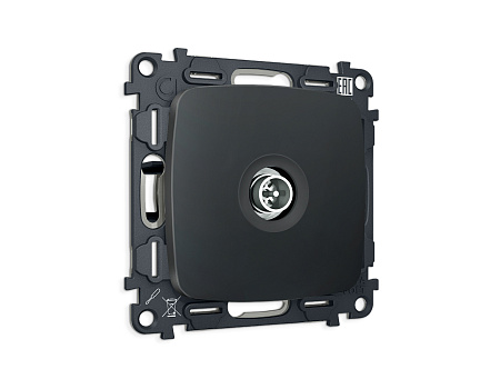 Комплект механизма TV розетки оконечной экранированной 5-1000MHz 3dB Omega MO913005