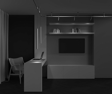 Трековый магнитный светодиодный светильник Maytoni Flarity Focus Led TR156-1-5W3K-BS